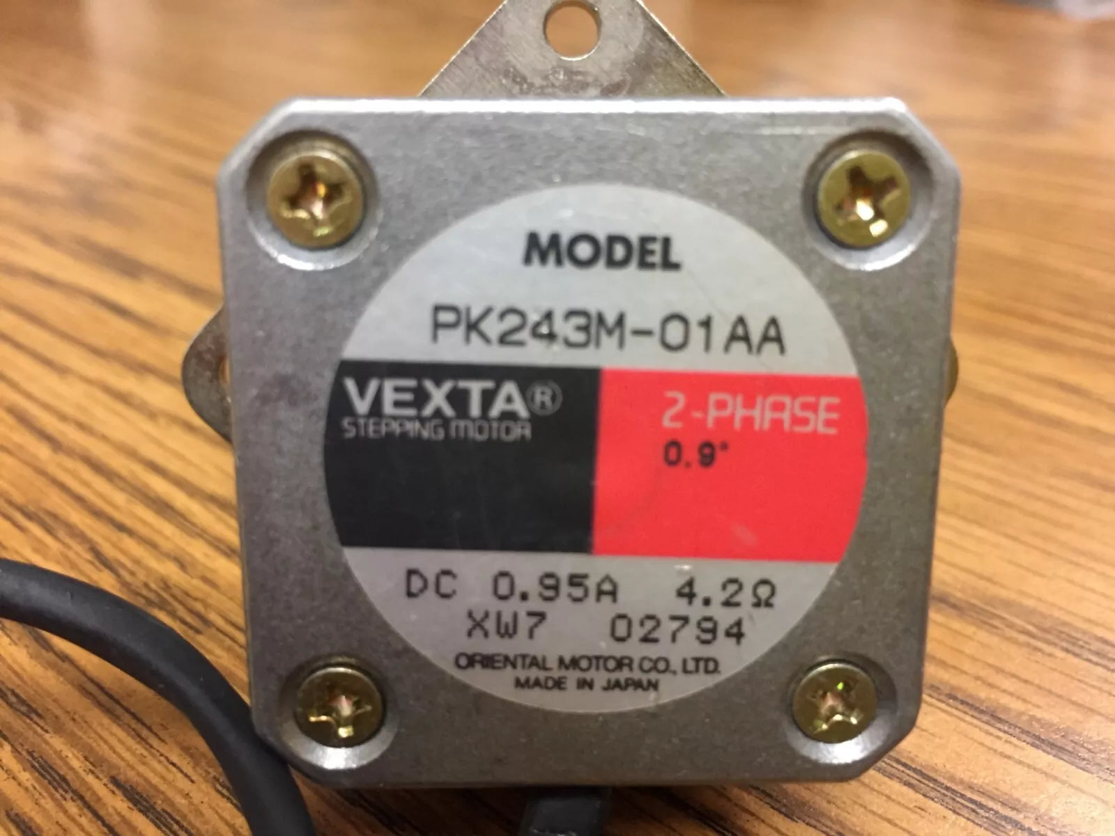 Oriental Motor PK243M-01AA Vexta Stepping Motor 2 Phase 0.9 Deg