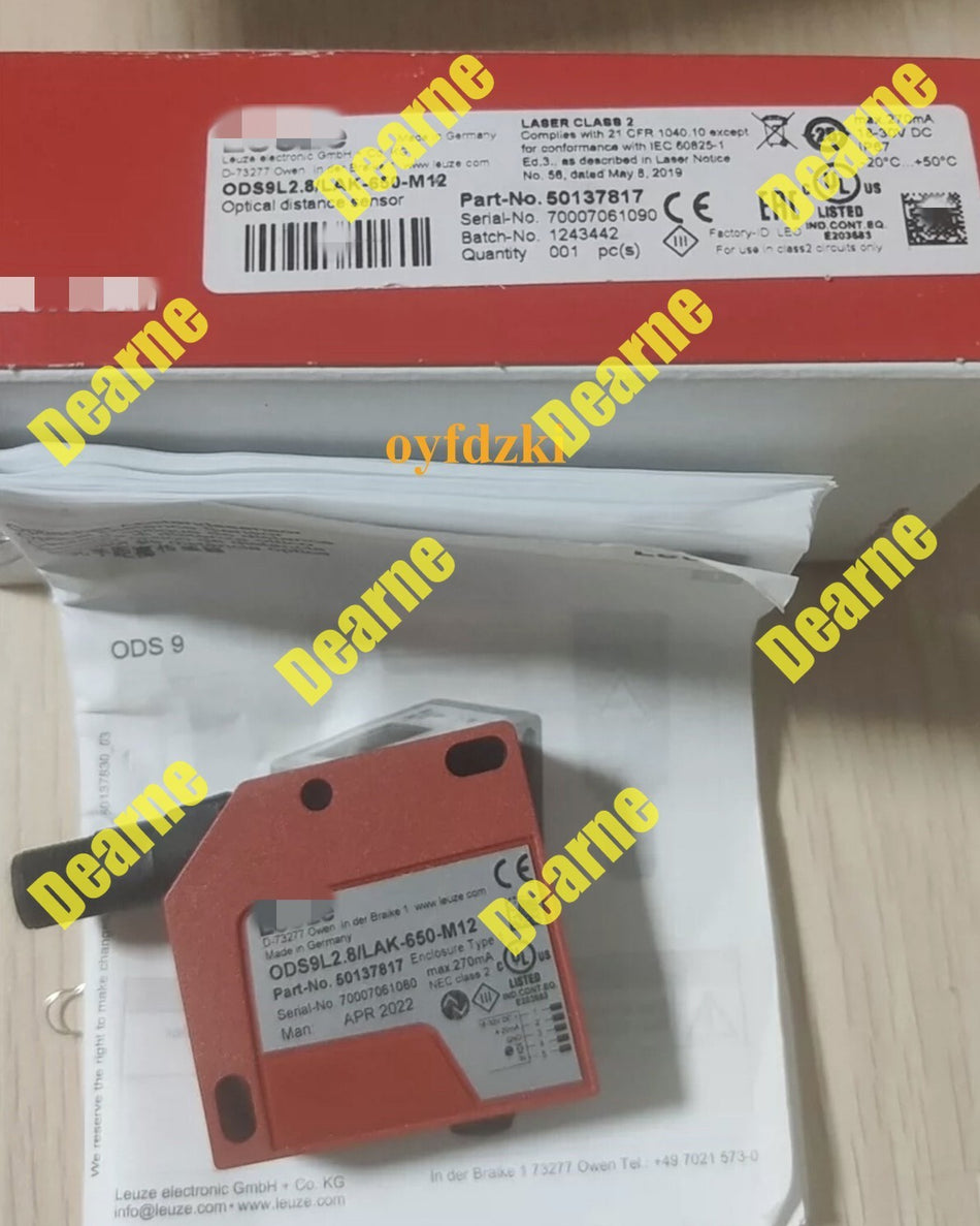 ODS9L2.8/LAK-6<wbr/>50-M12
