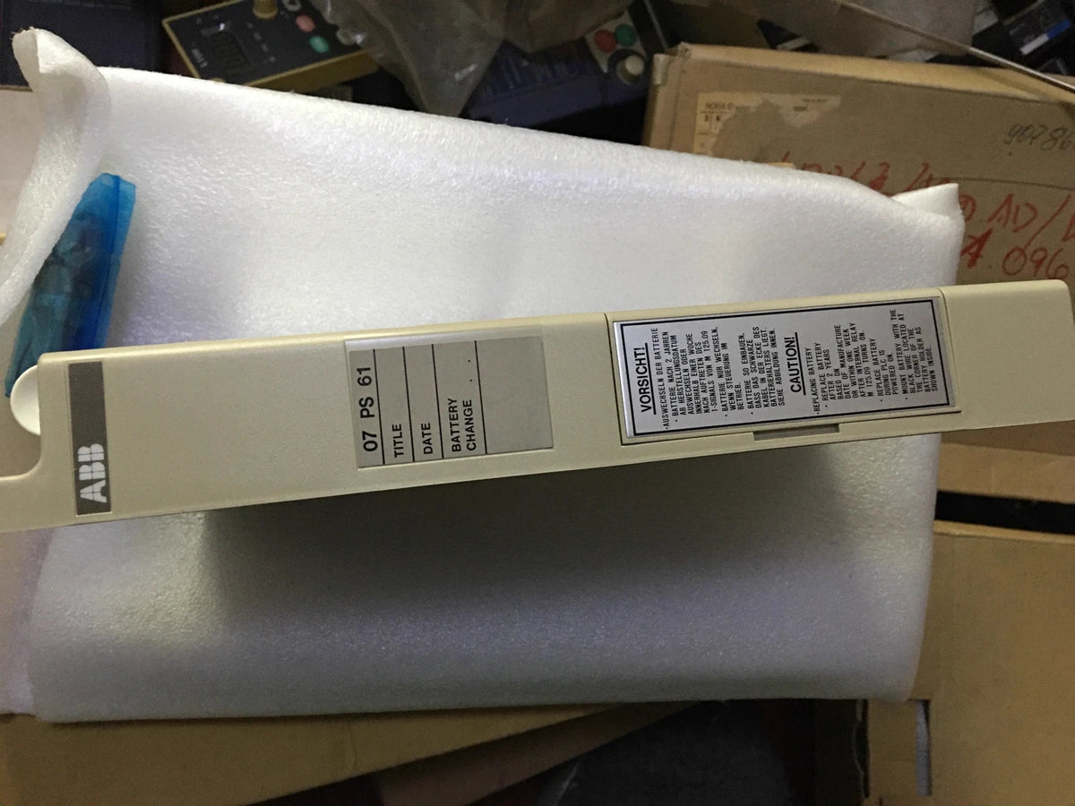 ABB Program Memory Modules 07 PS 61 R1 GJV 30 743 31 R1