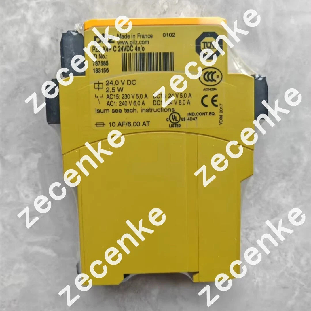PILZ Safety Relay 787585 PZE X4P C 24VDC 4n/o