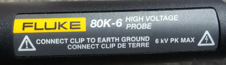 Fluke 80K-6 High Voltage Probe for Precision Electrical Measurements