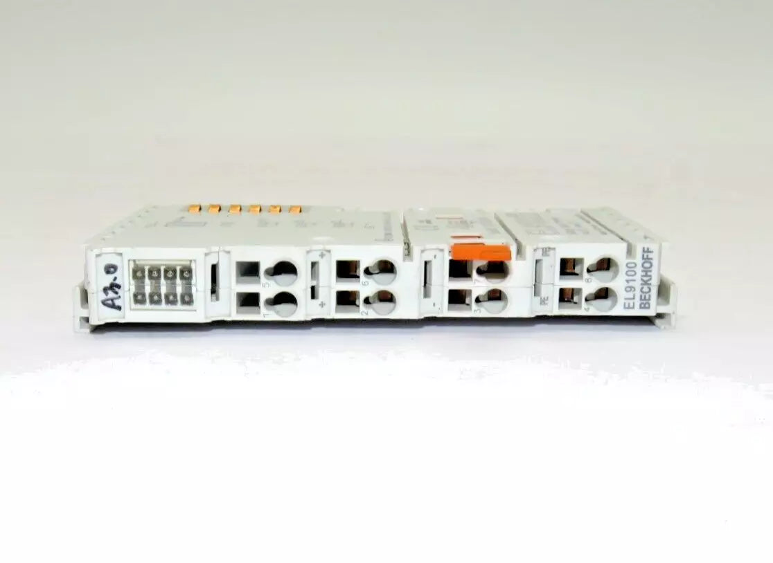 Beckhoff EL 9100 EtherCAT 24V Potential Supply Terminal PLC Module - 2 PCS