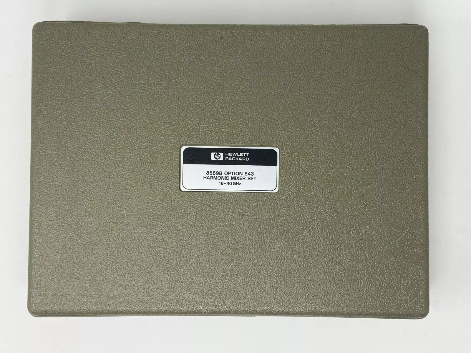 HP Agilent 8569B Spectrum Analyzer with Opt. E43 Harmonic Mixer Set 18-40GHz