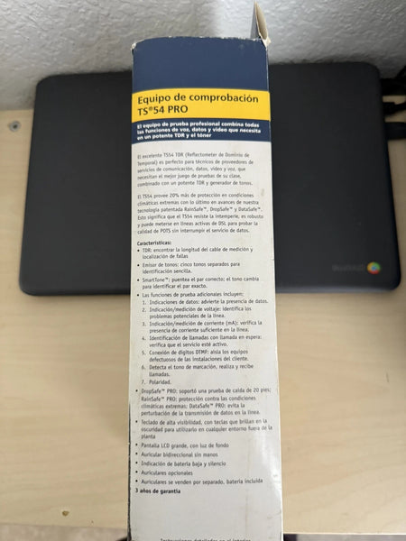 Fluke Networks TS54 TDR LCD Phone Time Domain Test Set Reflectometer - New Sealed