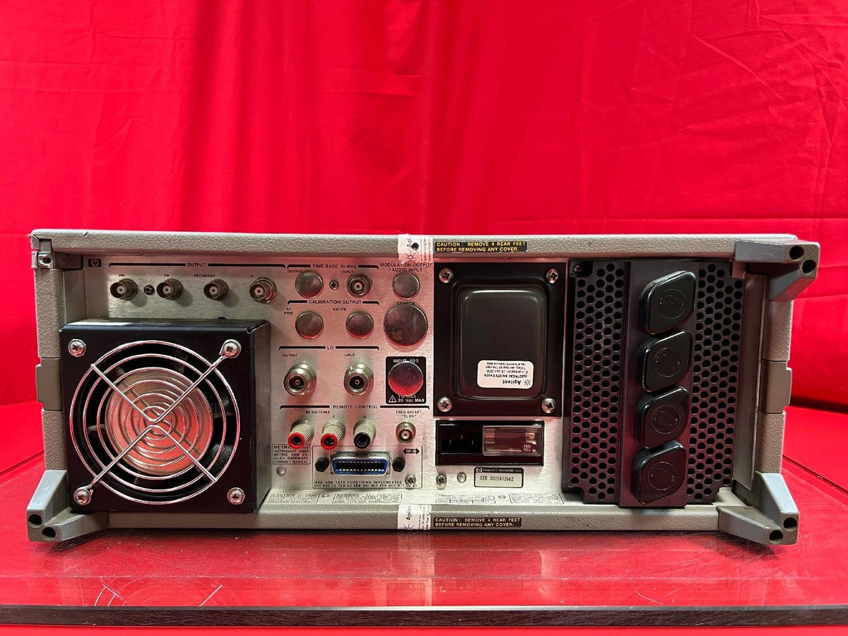Agilent Keysight 8901B OPT. 01, 30, 32, 37 Modulation Analyzer 150 kHz-1.3 GHz