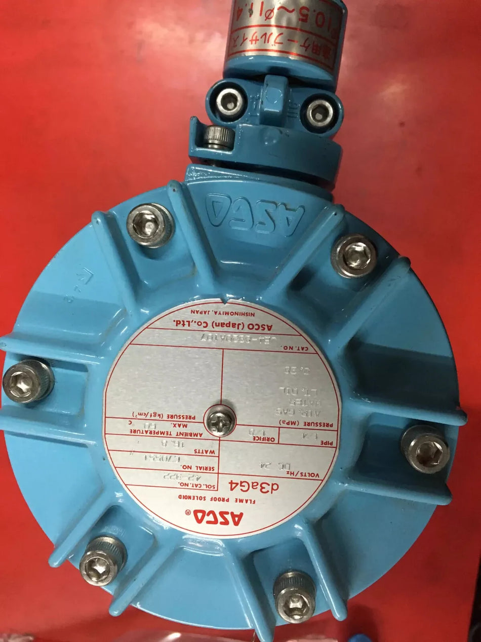 ASCO Solenoid Valve JE4-8320A107 DC24 1PC NEW