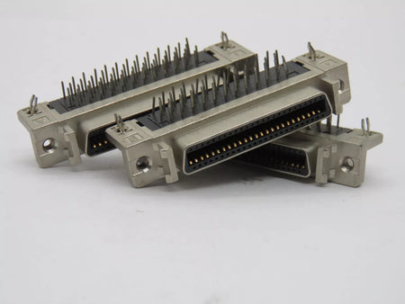 3PCS SCSI Male Connector Plug for Electronics & Industrial Equipment 50-Pin -NEW