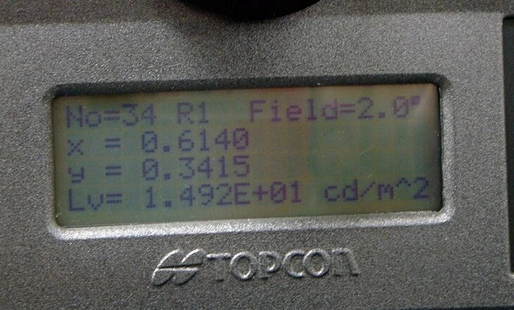 TOPCON SR-2 380nm-780nm Spectroradiometer