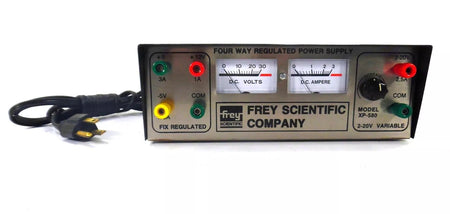 Vintage Frey Scientific Company XP-580 Regulated Power Supply