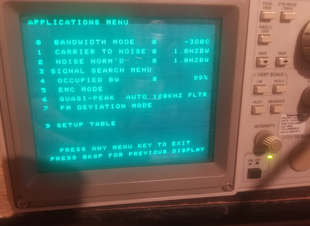 Tektronix 2712 Spectrum Analyzer