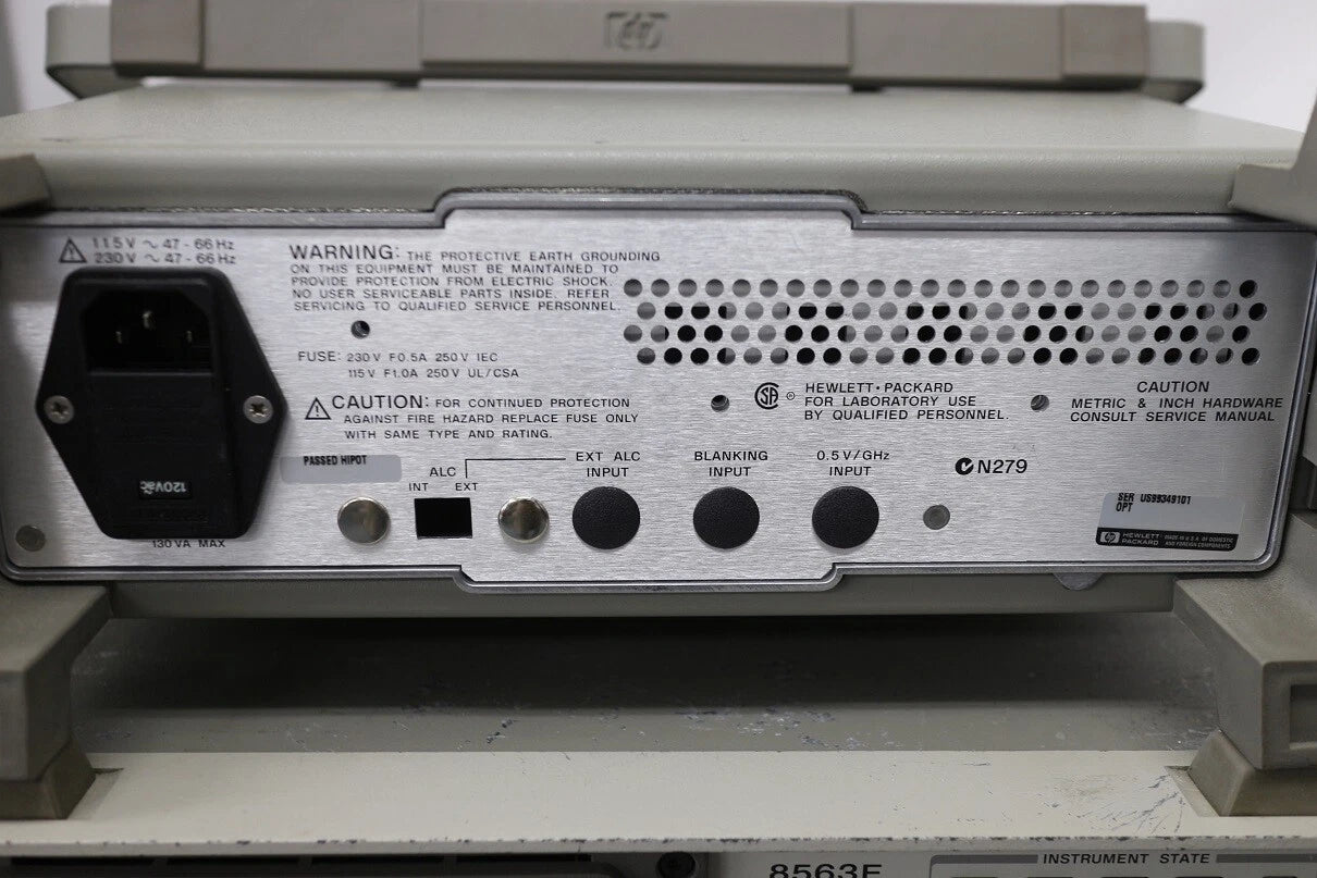 HP 8563E K35 ACPR Test Set for Signal Testing