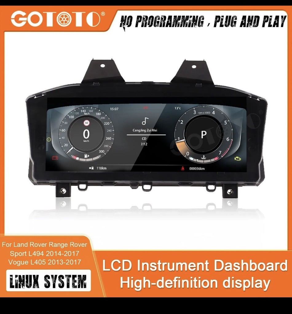 Land Rover Range Rover Sport L494 LCD Digital Speedometer Cluster