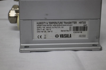 HMT330 Humidity & Temperature Transmitter by VAISALA