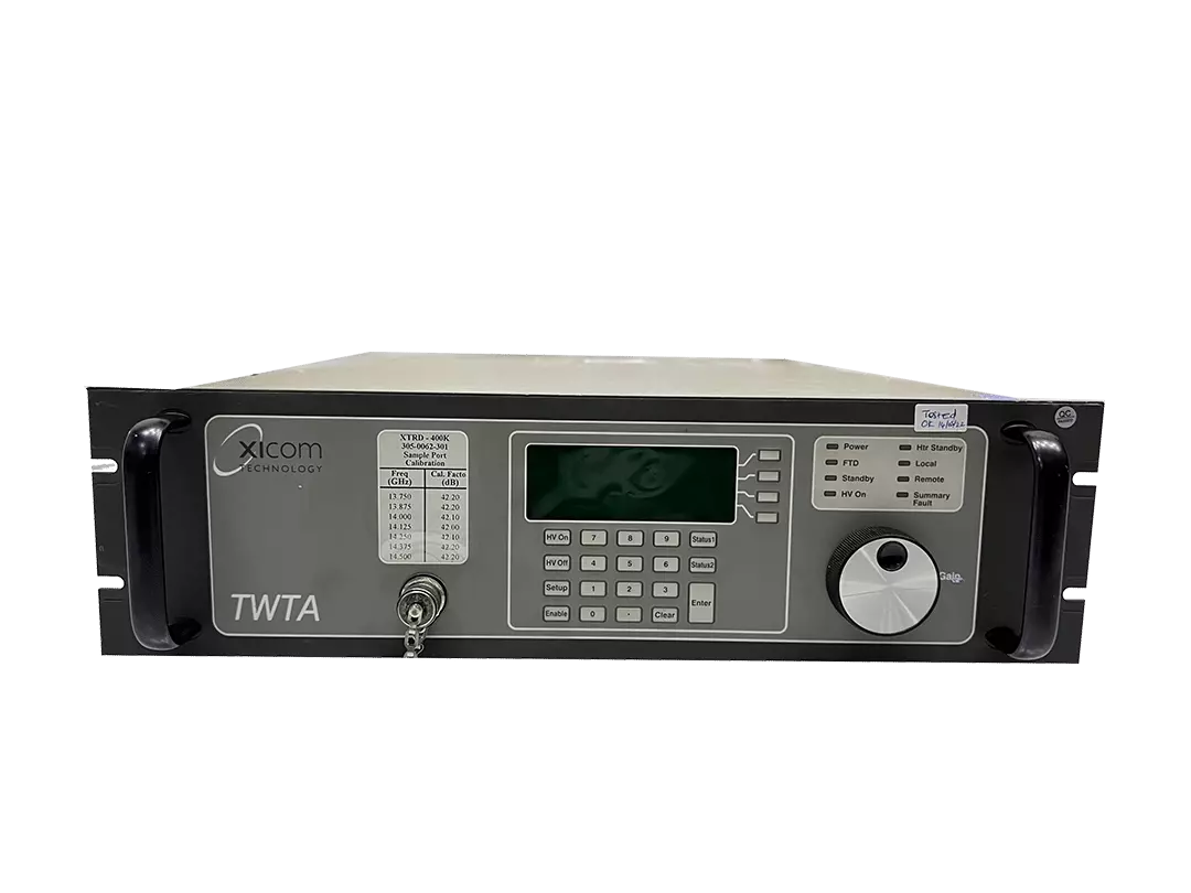 XICOM XTRD-400K Ku-Band High Power Rack Mount Amplifiers 13.75-14.50GHz