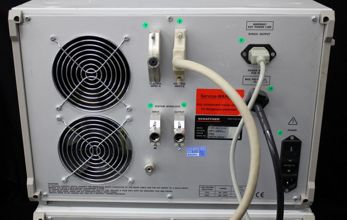 SCHAFFNER TESEQ NSG2050+PNW2050+CDN131 6KV Impulse NETW