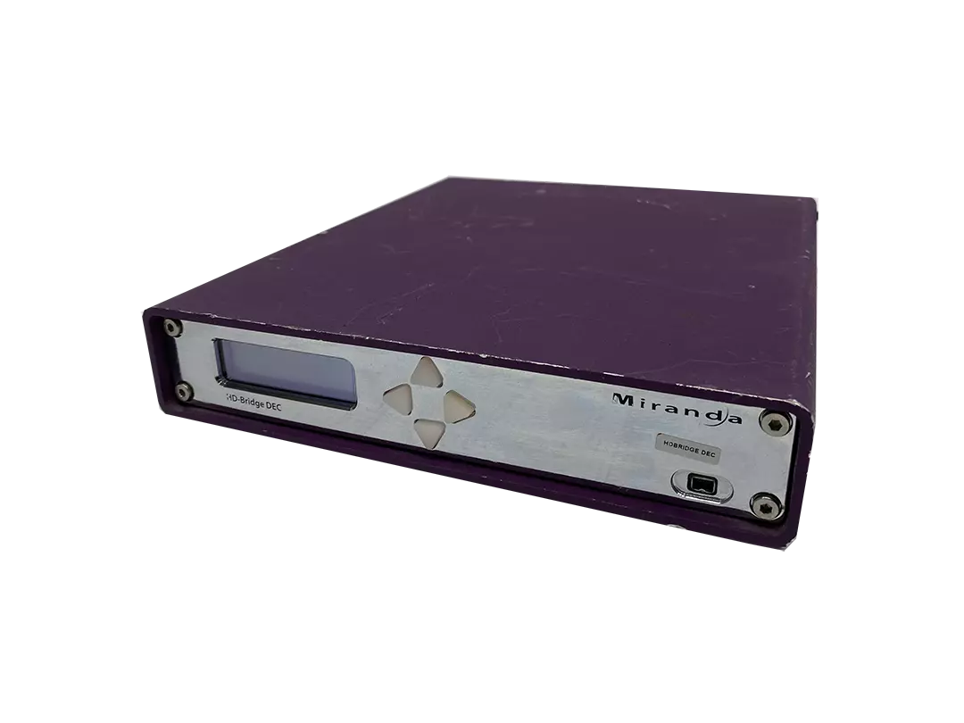 Miranda HD Bridge DEC HDV to HD/SD-SDI Decoder