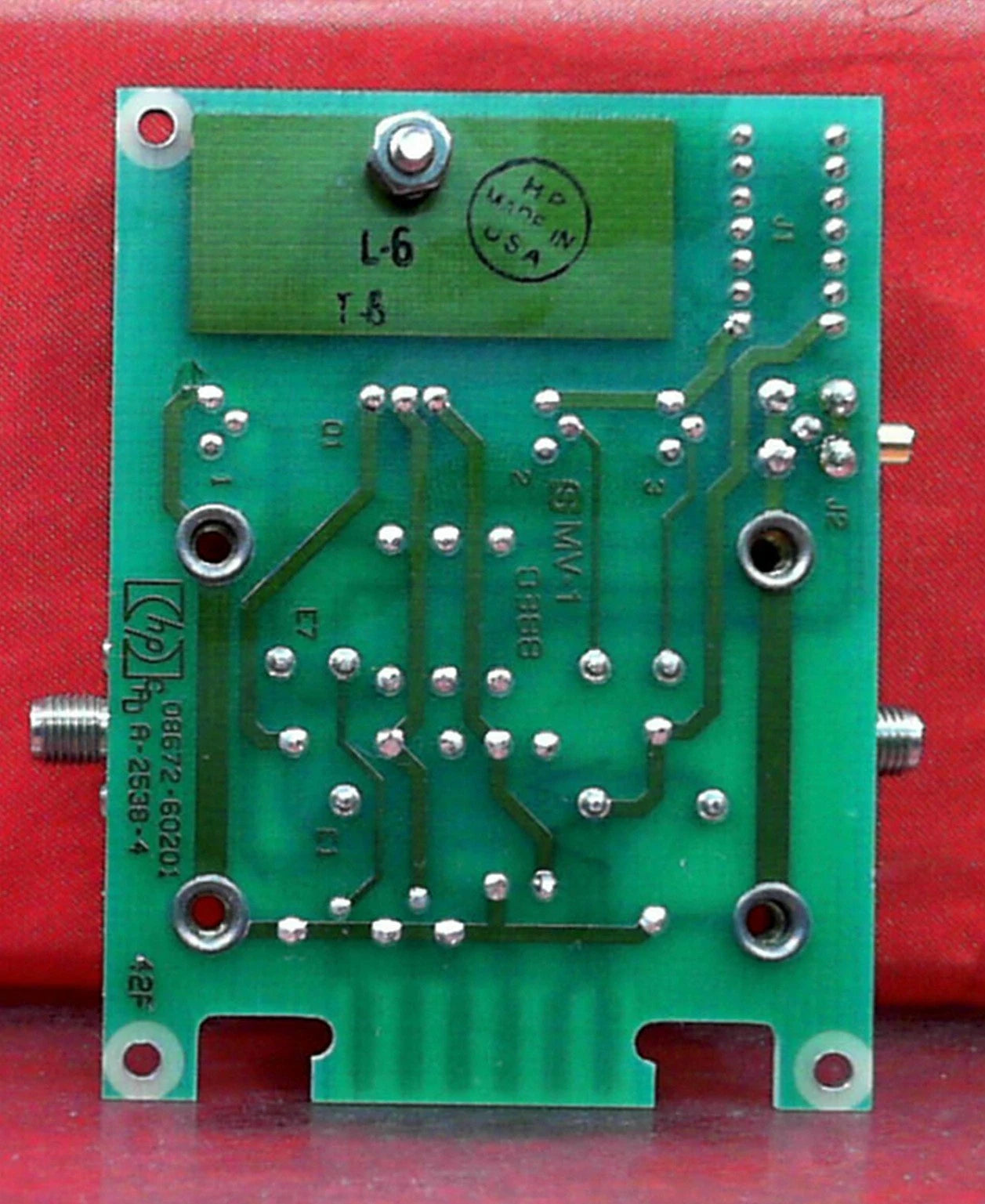 HP Agilent Keysight 08672-67005 SMA Amp Mod Assy