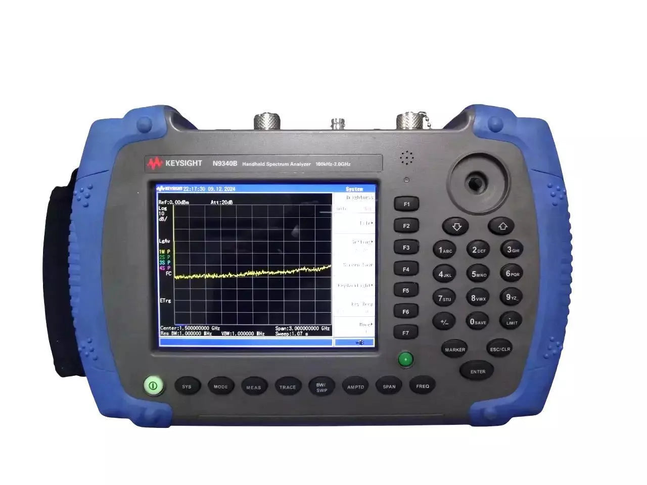 Keysight N9340B Handheld RF Spectrum Analyzer 100kHz - 3.0 GHz