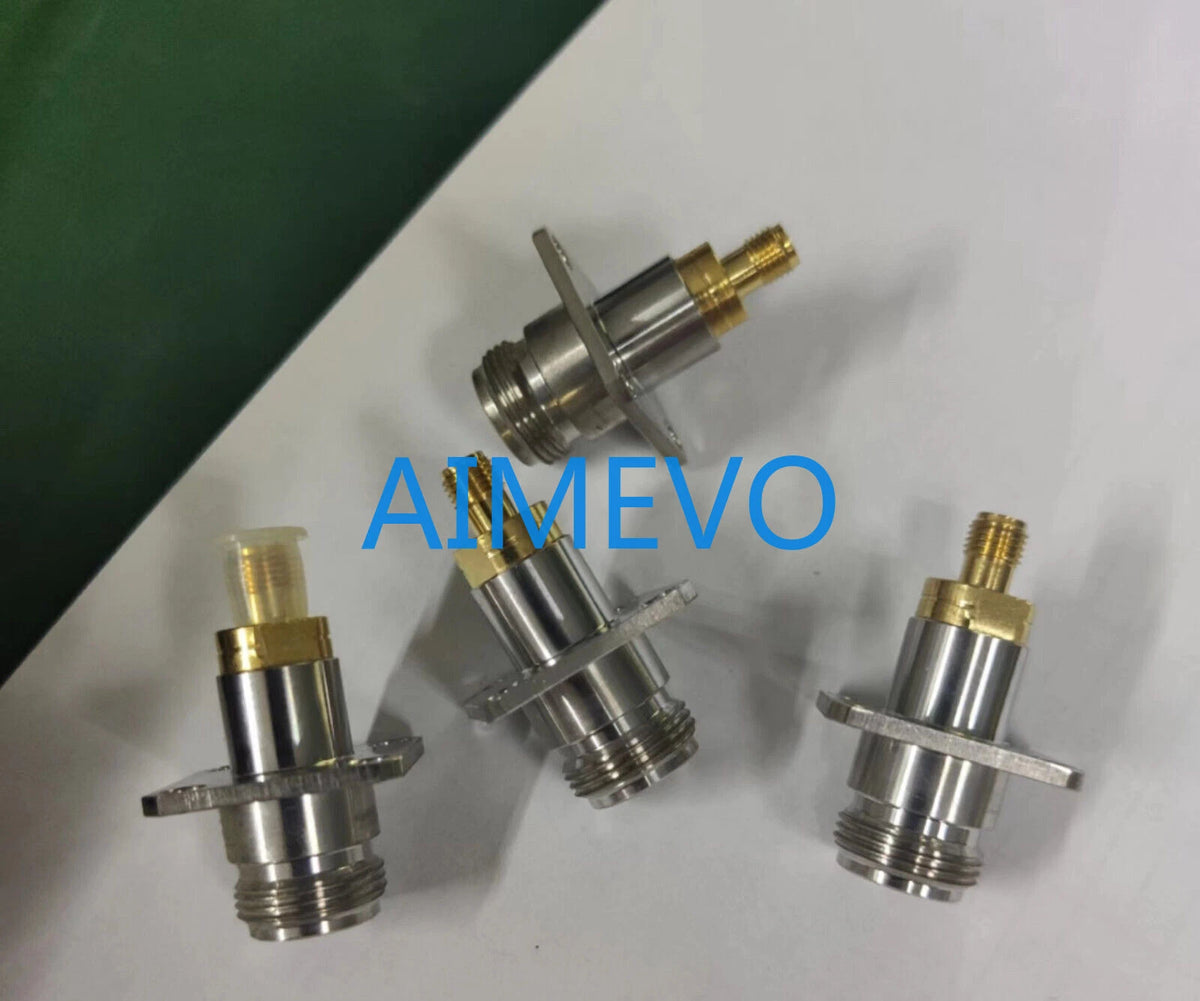 4PCS Type N Female to SMA Female Connector Adapter 9GHZ for HP Agilent R&S
