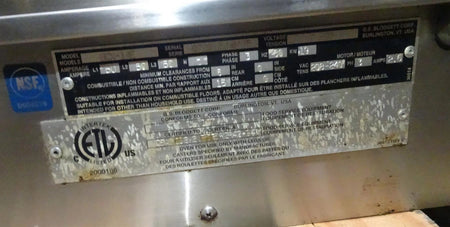 Blodgett BCX-14E Single Electric Combi Oven