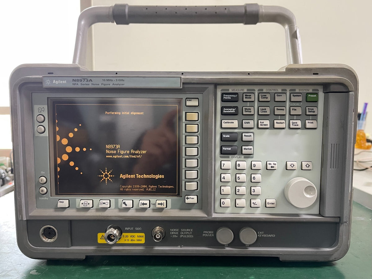 Agilent N8973A 10 MHz - 3 GHz Noise Figure Analyzer w/ 1D5 _0239 - XG eqpt