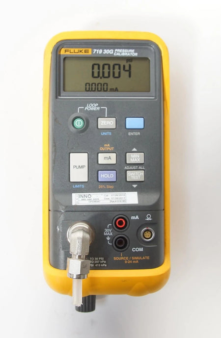 Fluke 719 30G Electric Pressure Calibrator 12 to 36 psi