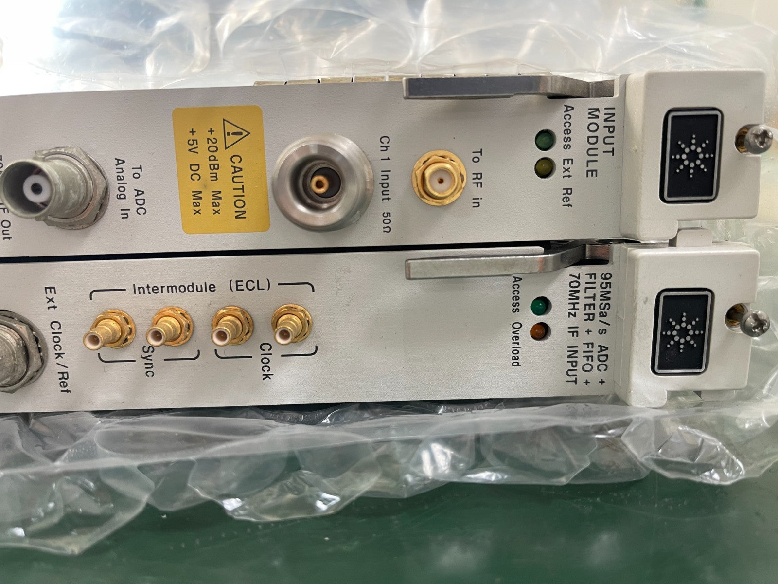Agilent VXI 89605B_E1439A modules ONE LOT for E8408A VXI Mainframe - XG eqpt