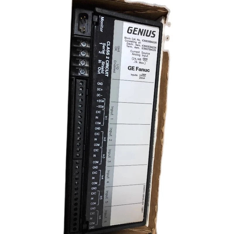 GE FANUC IC660BBA026/IC660EBA026/IC660TBA026 - Product Details