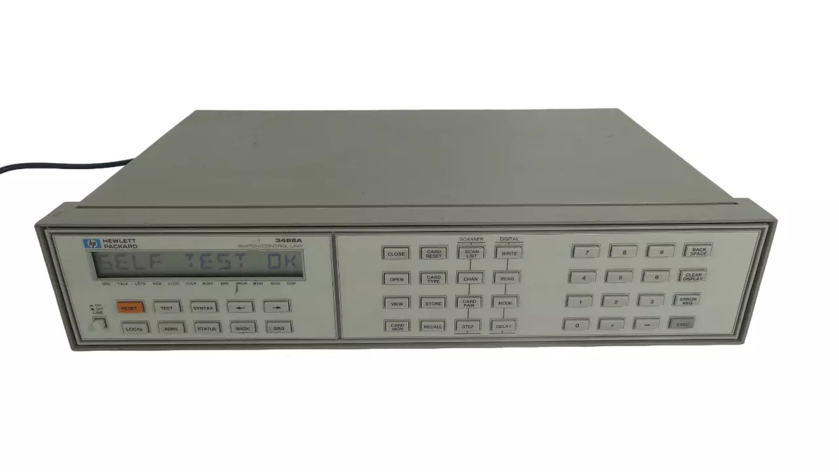 HP 3488A Switch / Control Unit - Versatile Test Instrument