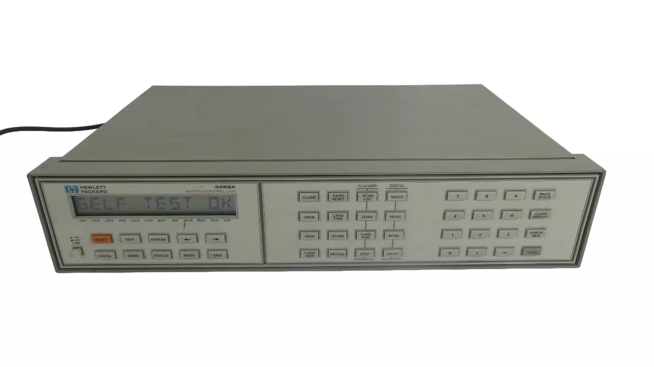 HP 3488A Switch / Control Unit - Versatile Test Instrument