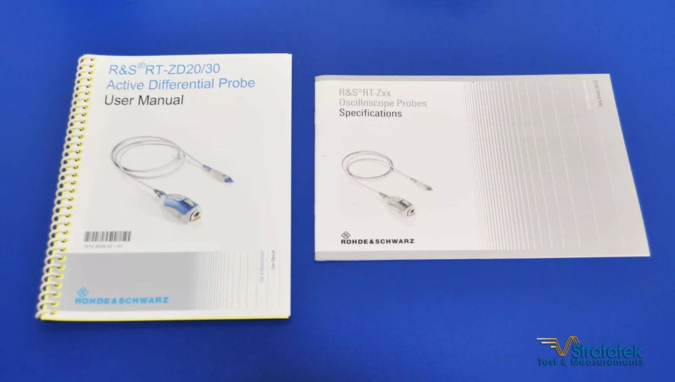 Rohde & Schwarz RT-ZD30 Oscilloscope Probe 3.0GHz Voltage Active Differential