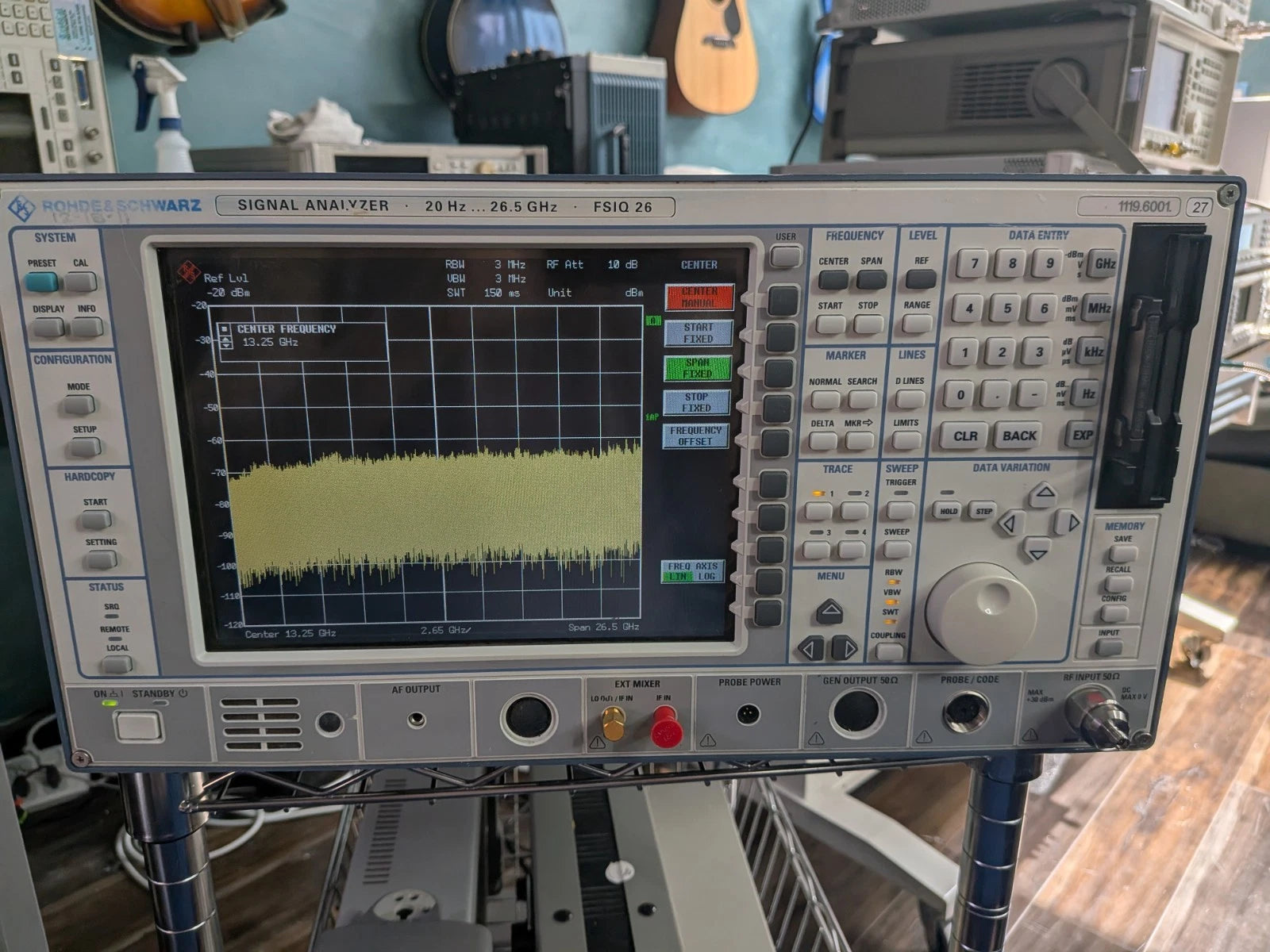Rohde & Schwarz FSIQ26 20 Hz-26.5GHz Spectrum Analyzer Iq Ext Mixers Opt!  R&S