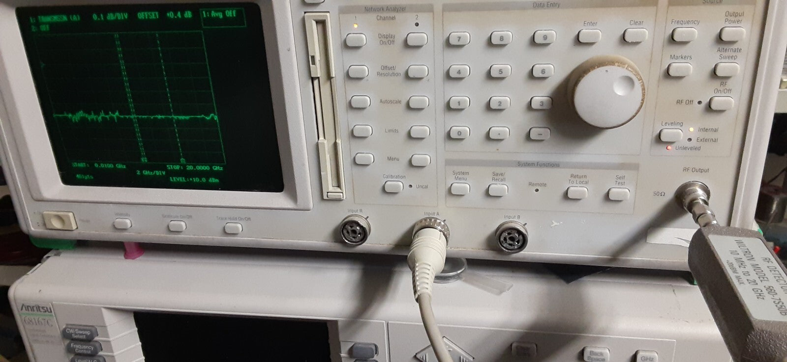 Wiltron 560-7S50B 20GHz RF Detector for Anritsu