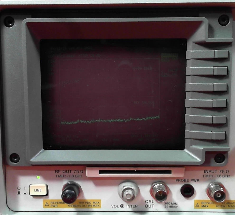 HP Agilent Keysight 8591A Spectrum Analyzer 9 kHz to 1.8 GHz