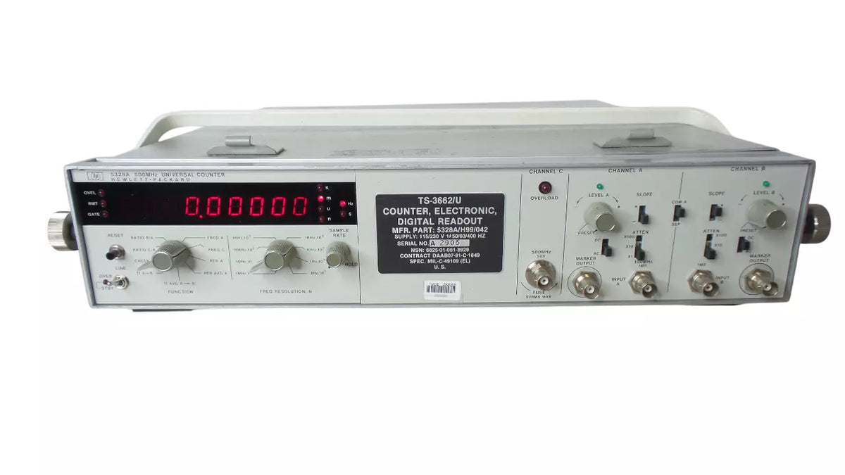 HP 5328A 500 MHz Universal Counter