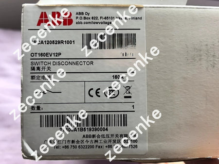 ABB Disconnect Switch OT160E3 Replacement OT160EV12P
