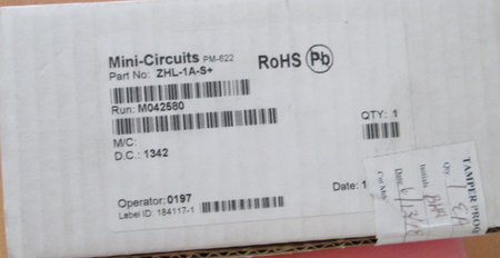 RF Power Amplifier ZHL-1A-S+