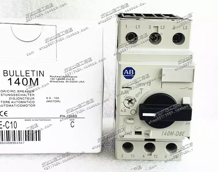 1pcs New AB 140M-D8E-B63 4-6.3A