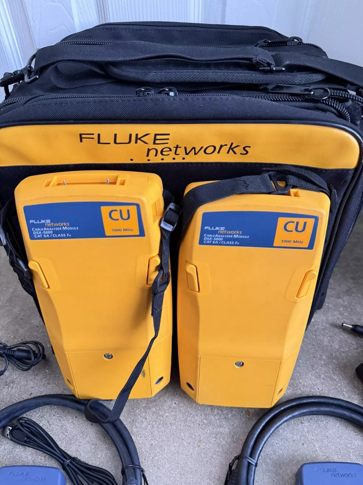 Fluke Networks DSX-5000 Versiv Cat6 Cable Certifier Tester Kit