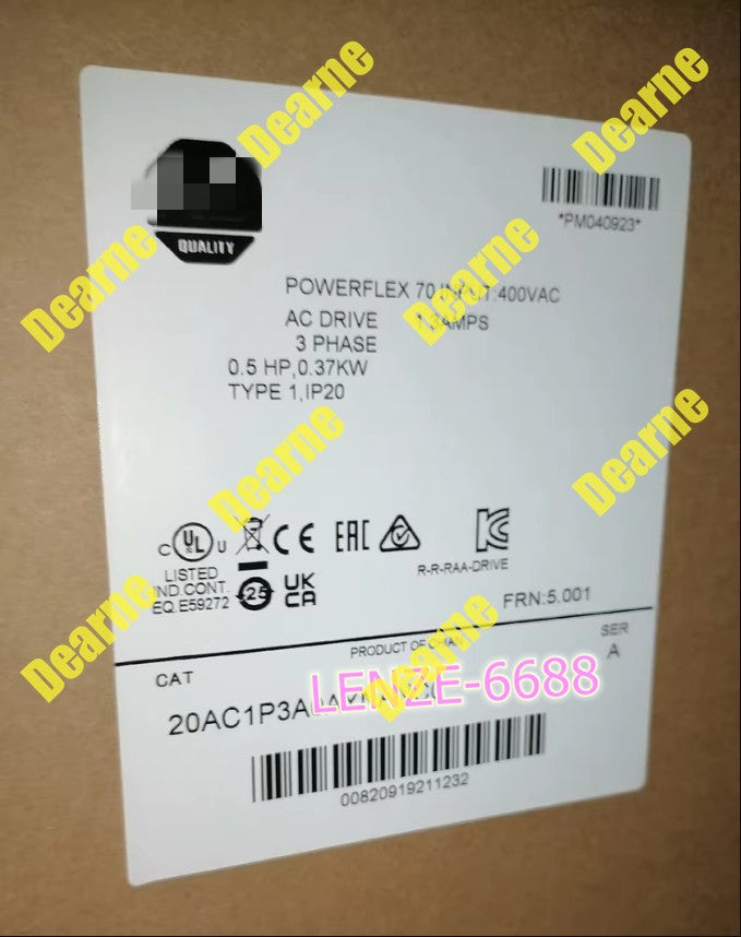 20AC1P3A3AYYNN PowerFlex 70 AC Drive