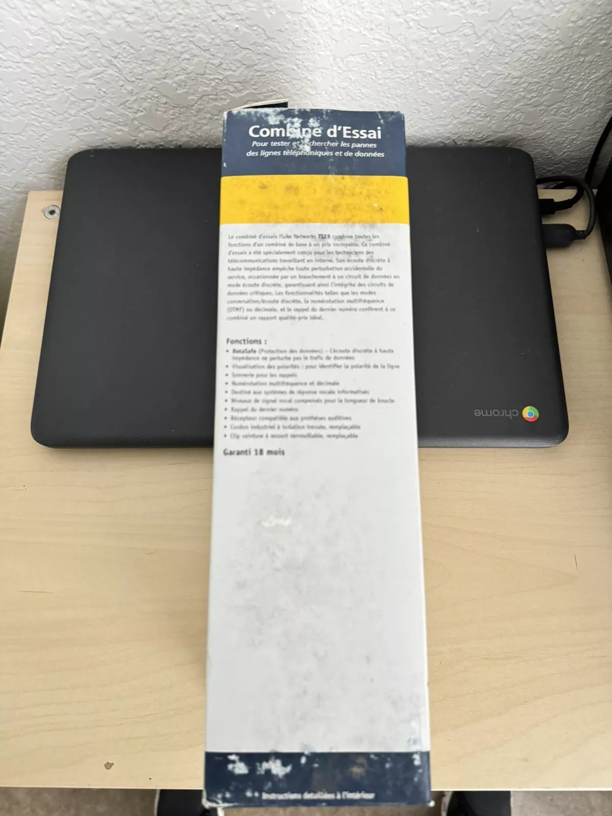 FLUKE TS19 Telephone Test Set with New Sealed Packaging