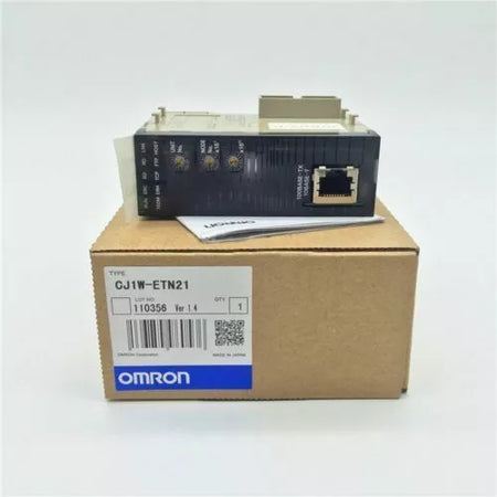 OMRON CJ1W-ETN21 PLC Ethernet Unit - New in Box
