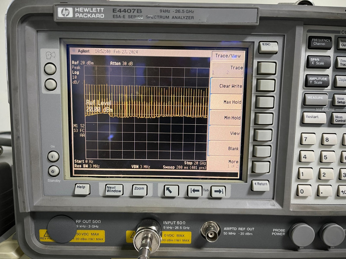 Anritsu MG3692A CW Signal Generator 0.1Hz to 20GHz w/ Opt. 1B, 4, 22, 13A _1110