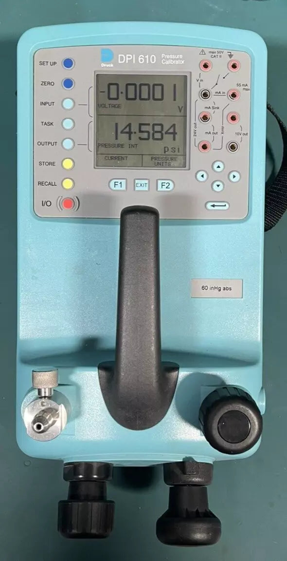 Druck DPI 610 Portable Hydraulic Pressure Calibrator