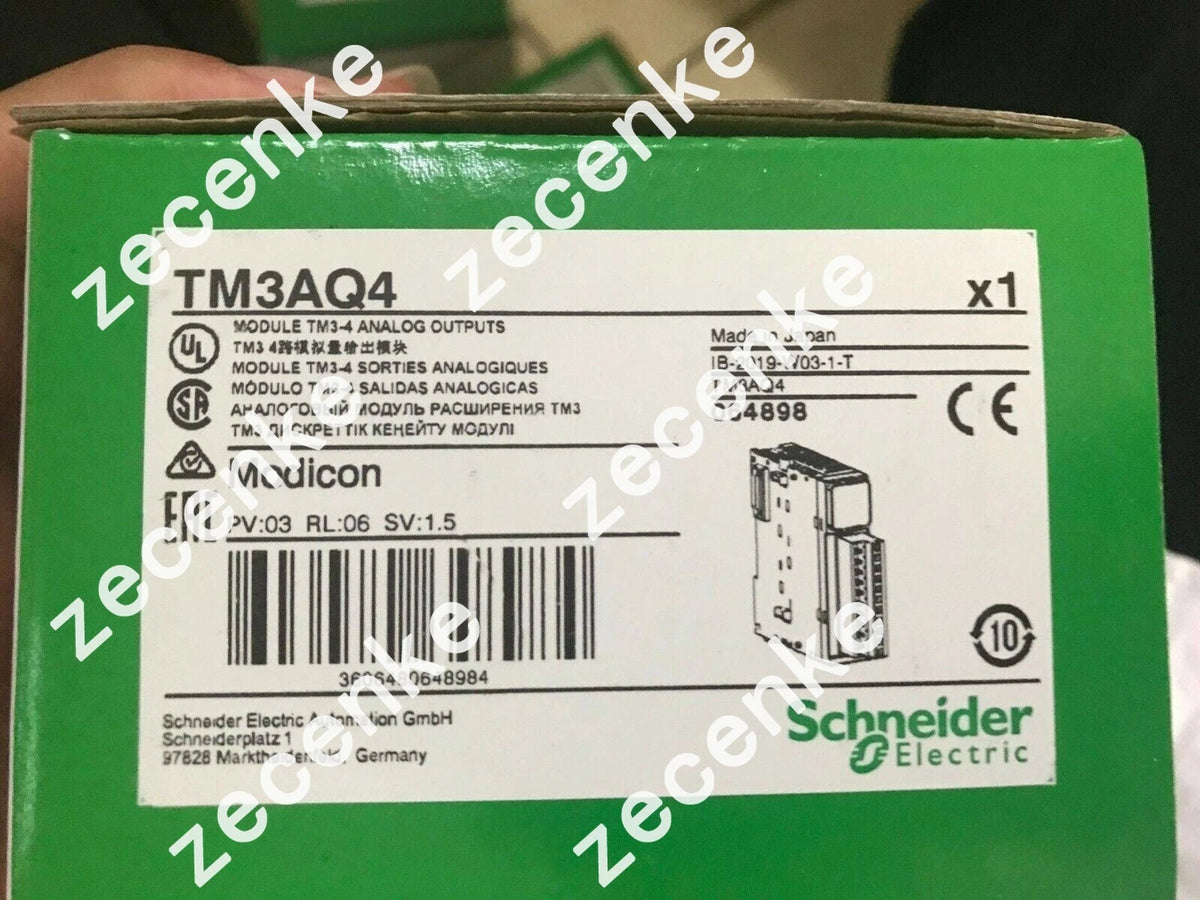 1PC New Schneider TM3AQ4 Analog Output Module PLC Expedited Shipping