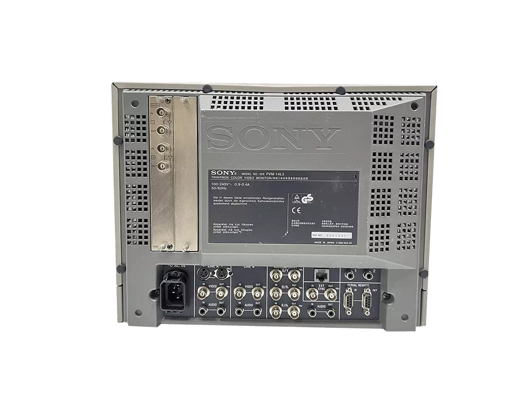 Sony Trinitron PVM-14L3 14 Color Video Monitor with SDI Card