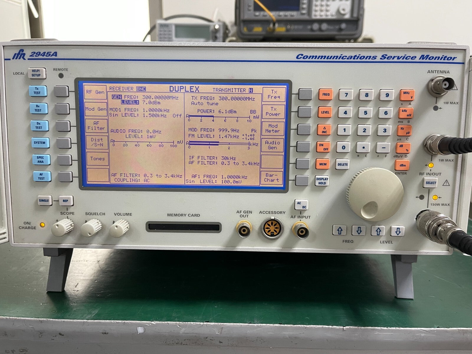 IFR Aeroflex Marconi 2945A Communication Service Monitor _505/098 - XG eqpt