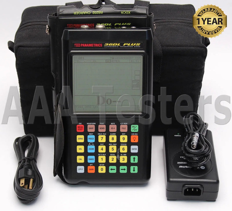 Panametrics Olympus 36DL Plus Ultrasonic Thickness Gage 36 DL Gauge