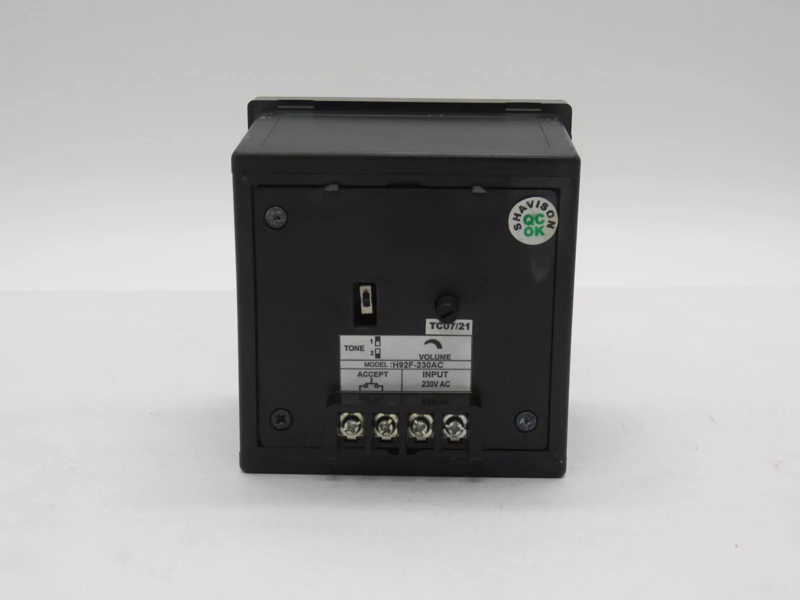 Shavison H92F-230AC Tone Industrial Hooter 230VAC