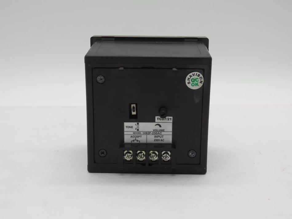 Shavison H92F-230AC Tone Industrial Hooter 230VAC